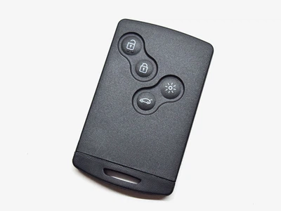 Смартключ Renault Megane 3 Laguna 3 Scenic Fluence 08-16 4 кнопки 433Mhz ID46 7952 Keyless без лого
