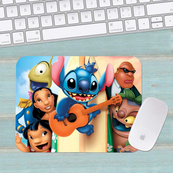 Коврик для мыши Лило и Стич Lilo & Stitch большой 001 (400х300х3мм)