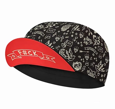 Кепка велосипедна Fuck (Велокепка) з коротким козирком, Унісекс WUKE One size