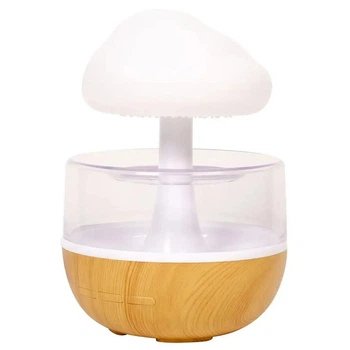 Нічник зволожувач з ефектом дощу Cloud Rain Humidifier Дифузор і зволожувач повітря в кімнату