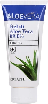 Гель для лица и тела Bioearth Aloe Vera Gel 99% Алоэ вера 100 мл (8029182000112)