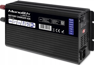 Зарядное устройство для аккумуляторов LiFePO4 AGM GEL SLA 40A 12V Qoltec (Польша)
