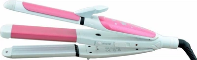 Утюг для волос Gemei GM-1960 Плойка 2 в 1 Выпрямитель и Гофре 73108/23