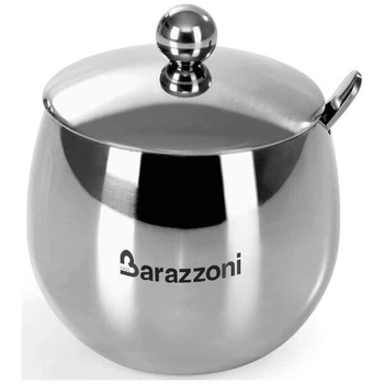 Сахарница с ложкой Barazzoni My Utensil 8640023600 8.2 см серебристая