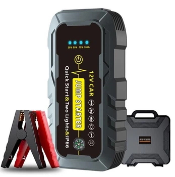 Пускозарядное устройство Бустер для авто JUMP STARTER A5 1500A с кейсом
