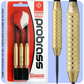 Классические латунные дротики Harrows Probrass Darts.