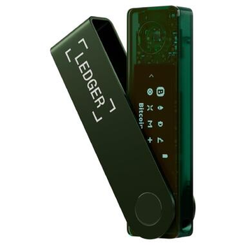 Криптокошелек Ledger Nano X Emerald Green