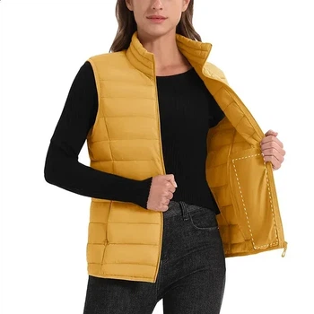 Жіночий жилет жовтий 2XL