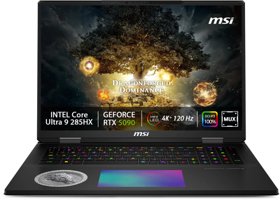 Ноутбук MSI Titan 18 HX Dragon Edition Norse Myth Intel Core Ultra