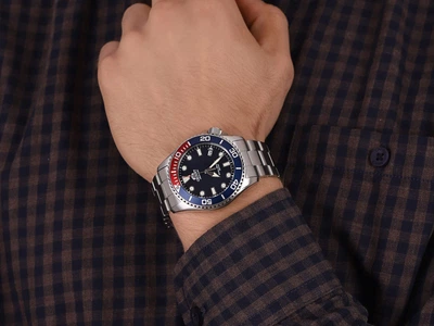 Часы Orient Triton Pepsi RA-AC0K03L10B