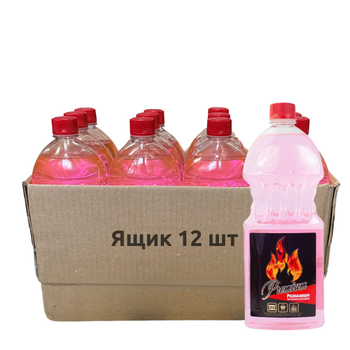 Разжигатель для костра (жидкость для розжига) TM Premium 1 л (комплект 12 шт)