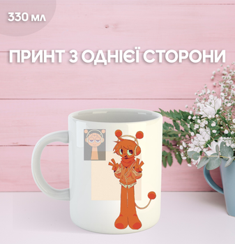 Кружка Спрунки Sprunki с принтом керамическая чашка 330 мл Uk_602