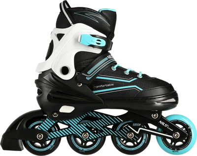 Ролики Nils Extreme NA1169A Бірюзові роз. M (35-38) (5907695538120)