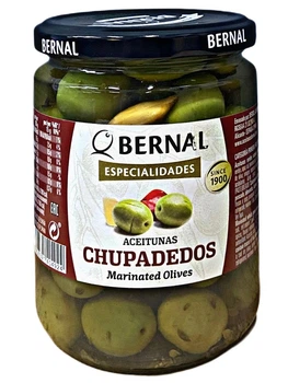 Оливки Bernal Chupadedos 436g Іспанія