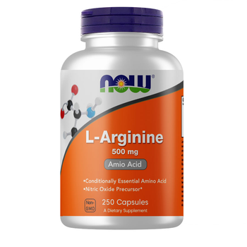 Аминокислота Now Foods L-Arginine 500 мг Капcулы