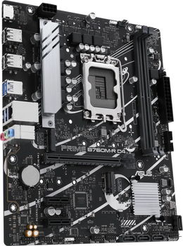 Материнська плата Socket_1700 Asus Prime B760M-R D4 (mATX, B760, 2x DDR4, max. 64GB)
