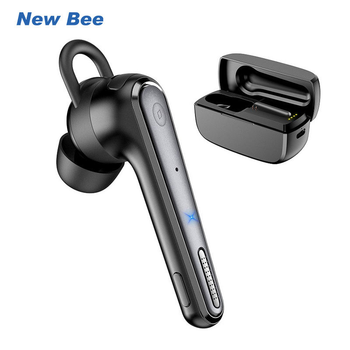 Гарнитура Bluetooth New Bee NB-M52 Black (NB-M52-EN) гарантия 1 год