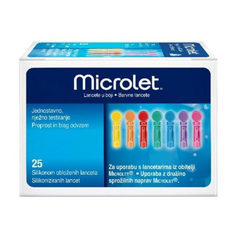 Ланцети універсальні Microlet, 25 шт.