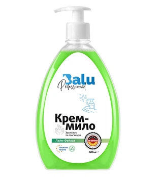 Жидкое крем-мыло Balu Лайм-Фейхоа флакон с дозатором 600 мл
