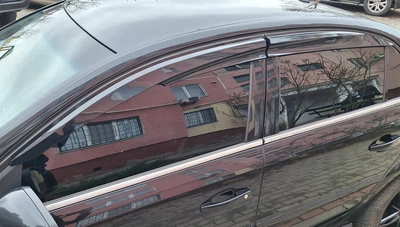 Ветровики SD (4 шт, Sunplex Sport) для Opel Vectra C 2002-2008 гг