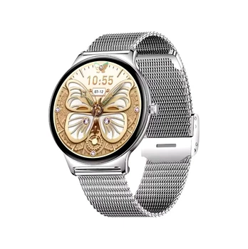 Наручний розумний годинник Modfit Business Pro Silver Mesh класичний
