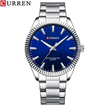 Наручний годинник Curren 8425 Silver-Blue