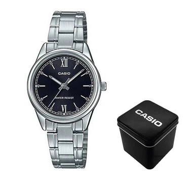Женские часы Casio LTP-V005D-1B2 Серебристые ( AT1141-0005 )