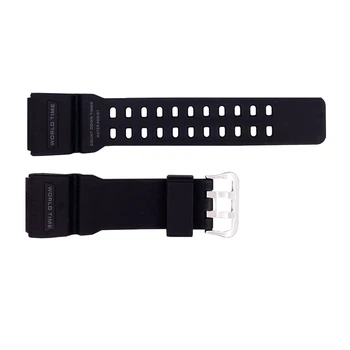 Ремінець для годинника Skmei accessories Ремінець для Skmei 1356/1358/1680BK Black, Каучук, Чорний