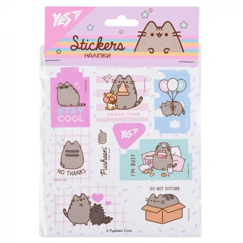 Набір наліпок-стікерів Yes Pusheen
