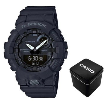 Мужские часы Casio GBA-800-1A Черные (AT1141-0150)
