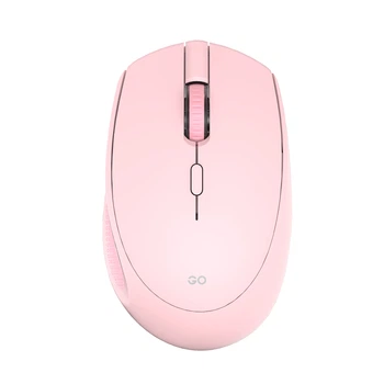 Беспроводная мышь Fantech W193 Silent Click, 2.4G, BT, 800-1600DPI, 1xAA, Розовый