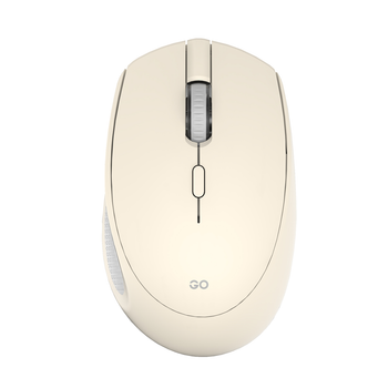 Беспроводная мышь Fantech W193 Silent Click, 2.4G, BT, 800-1600DPI, 1xAA, Бежевый