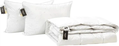 Набір MirSon №9524 Luxury Exclusive Ковдра всесезонна Полуторна 140х205 Silk Kapok + Подушка 50х70 (2200010805437)