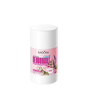 Дезодорант-антиперспірант в стіку для жінок троянда та лаванда Sadoer Deodorant Stick For Women Rose Lavender