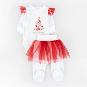 Новогодний детский набор с фатином Dexter`s merry christmas silver 62 см