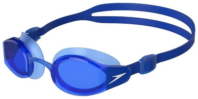Очки для плавания Speedo синие для тренировок унисекс с противотуманным покрытием и UV400