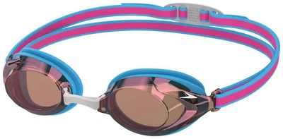 Очки для плавания Speedo JUNIOR VANQUISHER 3.0 MIRROR розовый, голубой детский One Size (8-00475116553)
