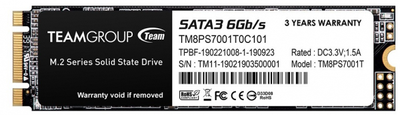 SSD накопитель Team ms30 1Tb sata3 m.2 2280 tlc (tm8ps7001t0c101)