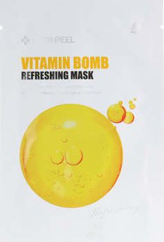 Тонизирующая тканевая маска Medi-Peel Vitamin Bomb Refreshing Mask 1 шт (8809409345390)