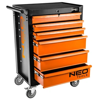 Шкафчик для инструментов NEO TOOLS (149 шт) на колесах (25310)