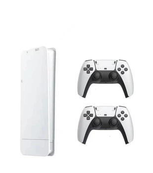 Ігрова міні консоль HDMI M15 GAME STICK 4K 64GB 20000 безкоштовних ігор + два бездротові контролери біла PS1
