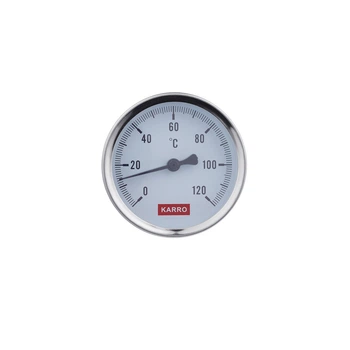 Термометр Karro 1/2" 63 мм 120°С KR-1039