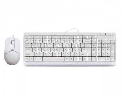 Комплект дротовий A4Tech Fstyler F1512 USB White (4711421958004)