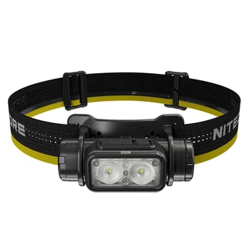 Ліхтар налобний Nitecore NU50 (Білий + Червоний LED, 1400 люмен, 9 режимів, 1x21700, USB-C, датчик наближення)