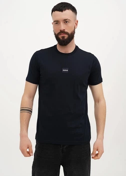 Футболка чоловіча HUGO Logo Label Patch HB-2290Black L