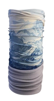 Бандана-бафф багатофункціональна Crow MOUNTAINS One size Grey/blue (CBMS19U5M)