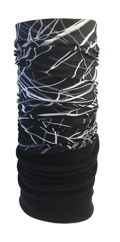 Бандана-бафф багатофункціональна Crow PIPELINE One size Black/white (CBMS19U1M)