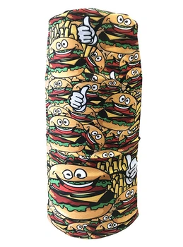 Бандана-бафф багатофункціональна Crow BURGERMAN One size Brown/multicolor (COMS17U3M)