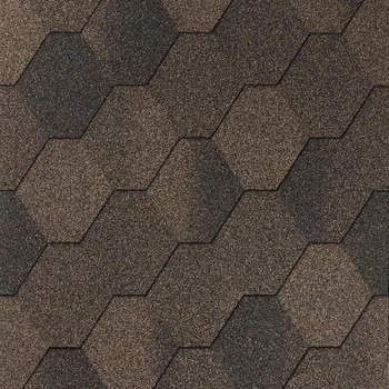 Бітумна черепиця Iko Number One Hex Autumn Brown