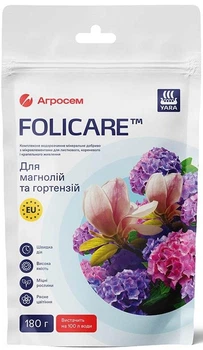 Удобрение для магнолий и гортензий Yara FOLICARE 180 г